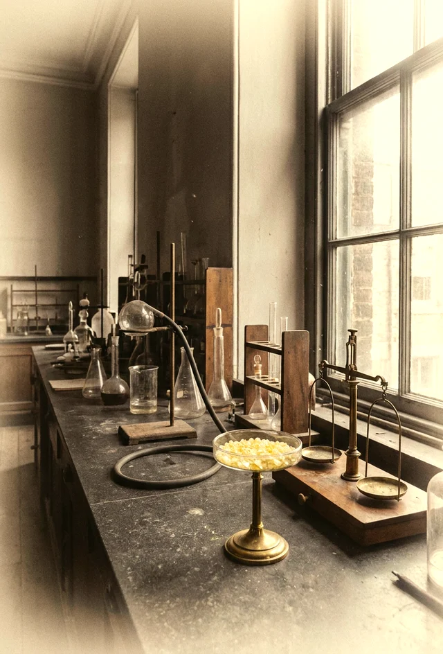 The yellow crystals that had no right to exist — 1896